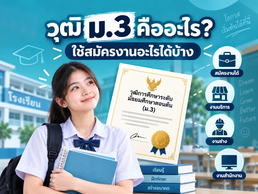 บริการรับทำวุฒิการศึกษา เทียบวุฒิ ตรวจสอบวุฒิ และให้คำแนะนำเรื่องเอกสารการศึกษา