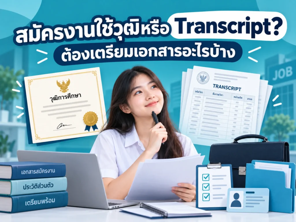 บริการรับทำวุฒิการศึกษา เทียบวุฒิ ตรวจสอบวุฒิ และให้คำแนะนำเรื่องเอกสารการศึกษา