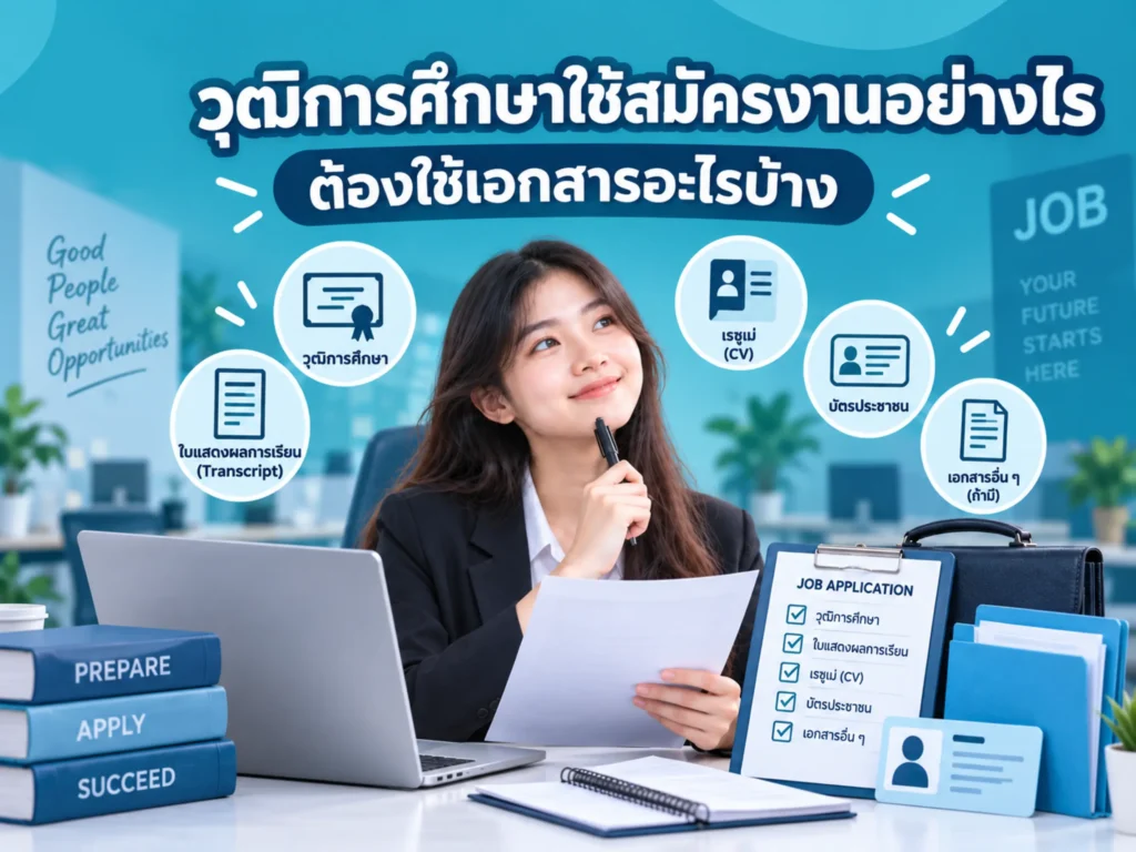 บริการรับทำวุฒิการศึกษา เทียบวุฒิ ตรวจสอบวุฒิ และให้คำแนะนำเรื่องเอกสารการศึกษา